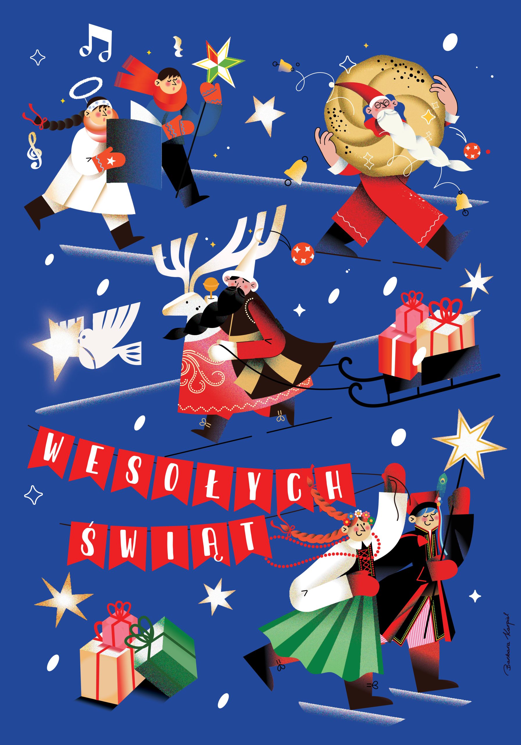 Krakow Christmas poster